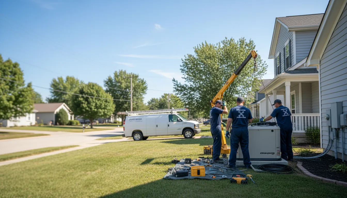 Generator Installation in East Peoria, IL near me
